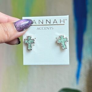 Hannah | Cross Earrings | z